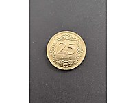 Sarı renkli 25 kuruş #1283889404