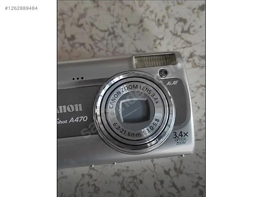 Canon PowerShot A470 Kompakt Dijital Fotoğraf Makinesi Fiyatları