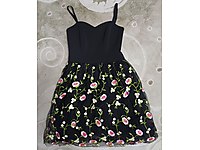 siyah 38 beden elbise