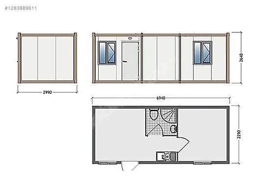 Used & Brand New Items / Garden & Home Improvement / Prefab Building / Prefab Houses