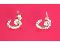 gümüş çocuk küpesi