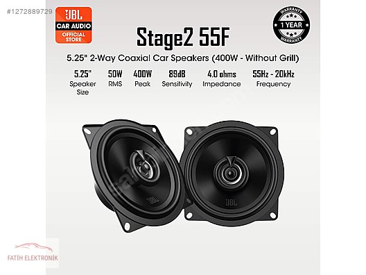 JBL STAGE2 55F 13 CM HOPARLÖR 400 WATT PEAK POWER 50 WATT RMS