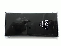 huawei mate 30 pro mobile phone is on