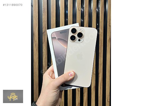 Apple / iPhone 16 Pro Max / iPhone 16 Pro Max 256GB Çöl Titanyum