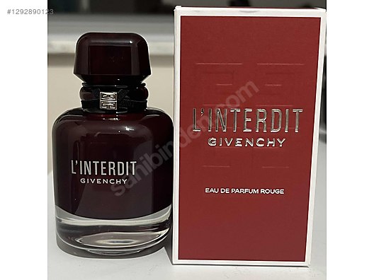 Givenchy LInterdit Rouge EDP Orijinal, Batch Code mevcut