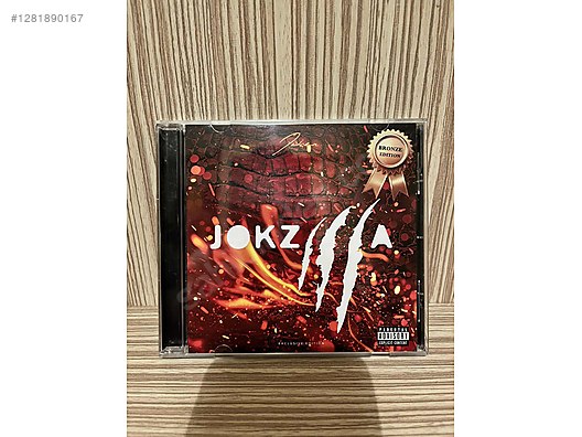 Joker imzalı jokzilla sıfır Türkçe rap cd - Müzik CD leri