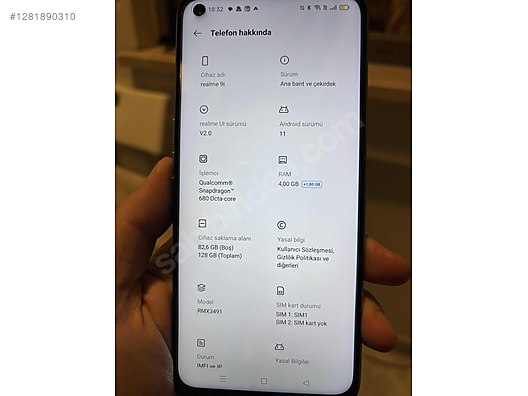 Used & Brand New Items / Cell Phones & Accessories / Cell Phones / Realme / 9i