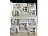 Üç cilt şarniyersiz yabancı yerli pul koleksiyonu #1283890368