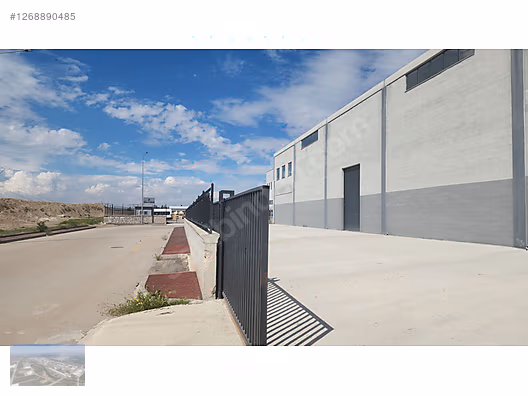 ASO 2.Cİ OSB DE 6.000 M2 ARSA ÜZERİNE KURULU 4.000 M2 KAPALI FAB #1268890485