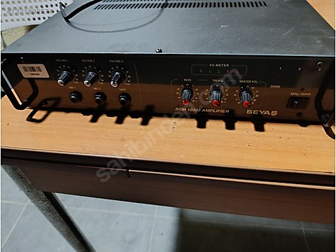 Diğer Entegre Amfi - Seyaş SCM-05 Mikser Anfi - 60 Watt Anons ve