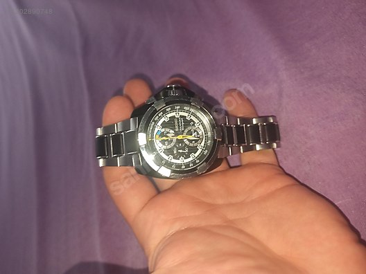 Seiko / Orijinal Seiko Velatura 7T62-0KN0 Kronograf Saat Temiz