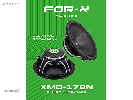 Hoparlör / Midrange / FOR-X XMD-178N 500 WAT 250 RMS 20 CM
