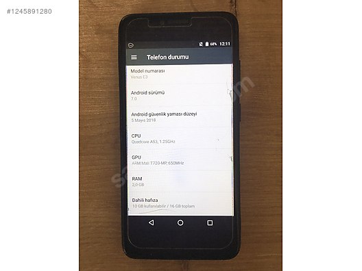 Used & Brand New Items / Cell Phones & Accessories / Cell Phones / Vestel / Venus E3