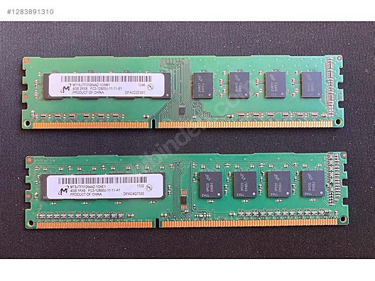 İkinci El ve Sıfır Alışveriş / Bilgisayar / Masaüstü / Donanım / RAM Bellek