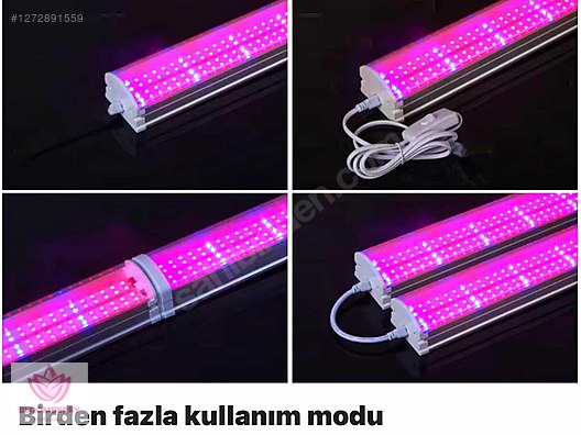 ライト・照明器具 LED Grow Light 133W 80w Strawberry Grow Light Çilek Yetiştirme Lambası 120 cm