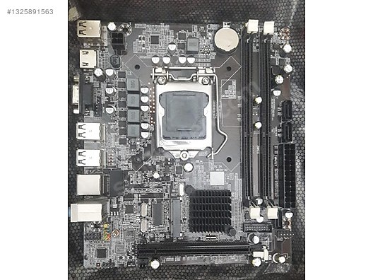 ZX-H55M V1.51 Intel H55 1156Pin DDR3 Anakart - NVMe M.2 Destekli
