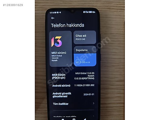 Used & Brand New Items / Cell Phones & Accessories / Cell Phones / Xiaomi / Poco C40