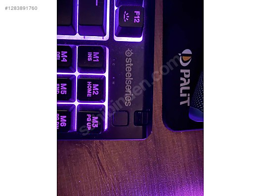 SteelSeries Apex 3 TKL Klavye Kutulu, Temiz, Sorunsuz - Kablolu Klavyeler sahibinden.com'da