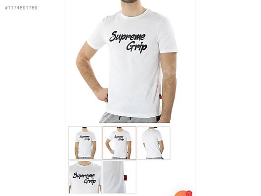 Supreme Grip Erkek T shirt Supreme Erkek Ti ort Modelleri sahibinden da 1174891789