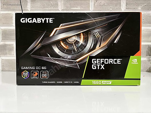 Gigabyte GTX 1660 Super Gaming OC 6G sahibinden.comda - 1334891800