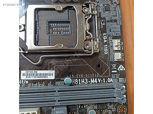 ECS H81H3-M4 LGA 1150 PİN 4. NESİL ANAKART - Anakart ve Tüm Masaüstü Bilgisayar Parçaları sahibinden.com'da