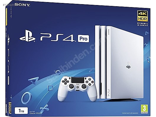 SON FİYAT PS4 Pro 1TB-Beyaz+2DualShock Kol+SparkFox Charge Dock on