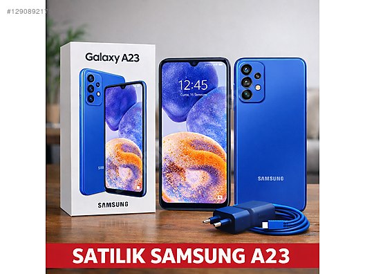 Samsung / Galaxy A23 / Satılık Samsung Galaxy A23 Mavi Renk, Temiz