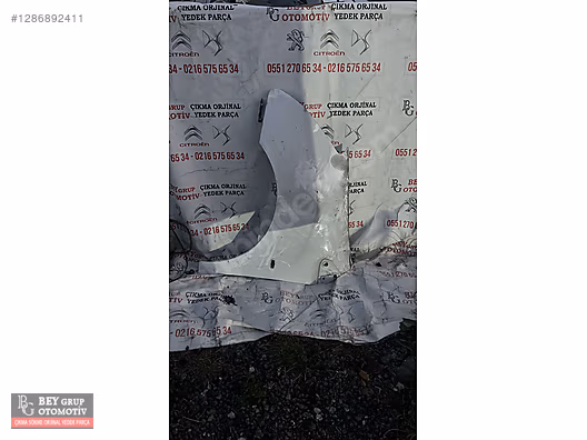 PARTNER BERLİNGO SOL ÖN ÇAMURLUK ORJİNAL ÇIKMA YEDEK PARÇA #1286892411