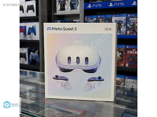 META QUEST 3 128GB | Temiz VR Gözlük - Garantili | Kurye + Takas