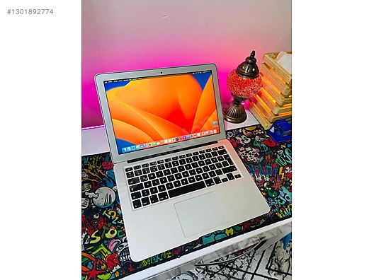 Apple Macbook / MacBook AİR-2017 VENTURA GÜNCEL LAPTOP sahibinden