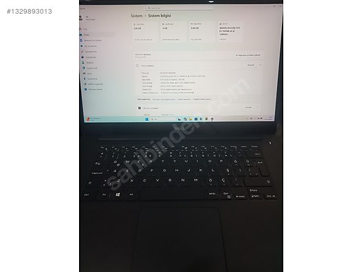 Dell / DELL 5520 XEON ISLEMCI 4GB E.KARTI DOKUNMATIK 4K NOTEBOOK