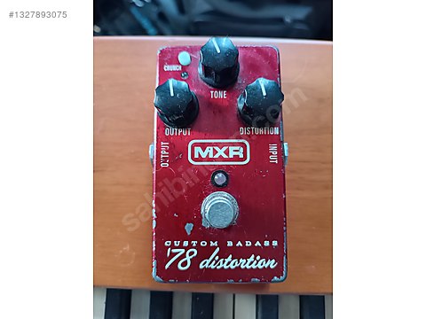 MXR Custom Badass 78 Distortion pedal on sahibinden.com - 1327893075