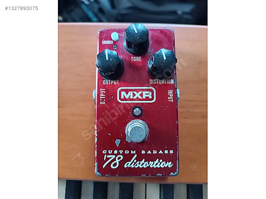 MXR 78 Distortion ペダル MXR Custom Badass 78 Distortion pedal on sahibinden.com - 1327893075