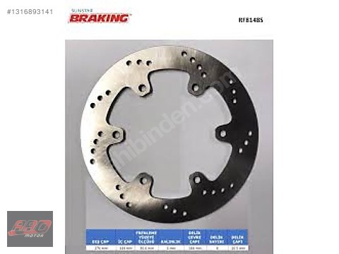 Fren / BRAKING RF8148S HONDA SWT 600 YUVARLAK ÖN FREN DİSKİ