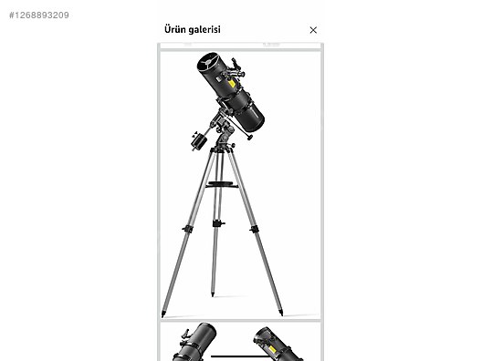 Used & Brand New Items / Cameras & Photographic Equipment / Telescopes / Reflector
