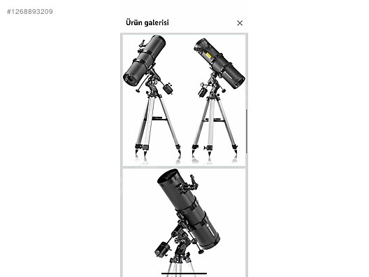 Used & Brand New Items / Cameras & Photographic Equipment / Telescopes / Reflector