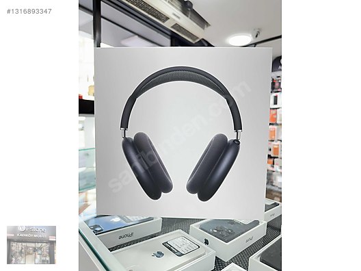 APPLE AİRPODS MAX 2 SİYAH SIFIR 2 YIL APPLE TR +KADIKÖY MOBİLE+