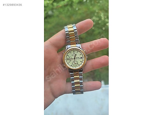 Seiko / 7T32-6B40 Alarmlı Kronograf - Nadir Full Lümen sahibinden