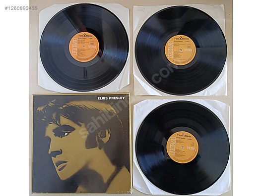 Elvis Presley - Elvis Presley - 3xLP (1970) (Fransa-Dönem Baskı