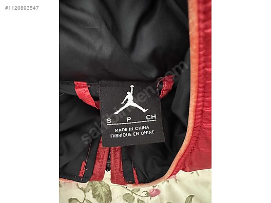 Red air 2024 jordan jacket