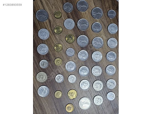 İkinci El ve Sıfır Alışveriş / Koleksiyon / Para & Madalya / Yerli / Madeni Paralar / Cumhuriyet Dönemi