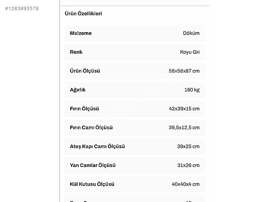 Kuzine - SDS Soba & Şömine