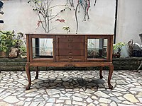 Antika Ceviz Ağacı konsol #1283893761