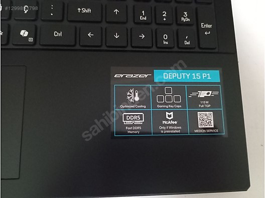 Intel Core Ultra 5 Erazer Oyuncu Laptop - 1299893798