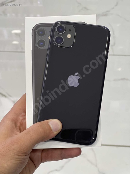 Resim Apple iPhone 11 İkinci El TR | 128 GB | Siyah İkinci El İPHONE 11 128 GB KUTULU HATASIZ PİL SERVİS TÜRKİYE