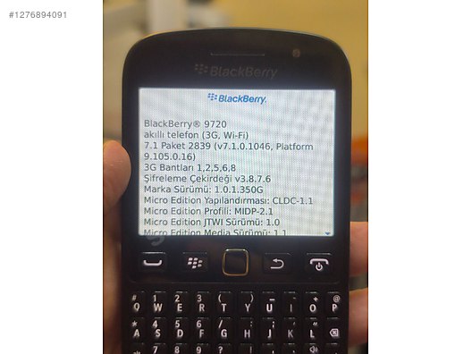 Used & Brand New Items / Cell Phones & Accessories / Cell Phones / BlackBerry / 9720