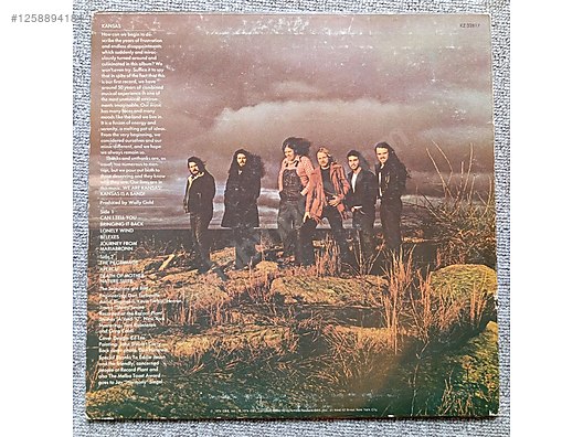 Kansas - Kansas - plak (1974 Amerika) - Müzik Plakları Alışverişte