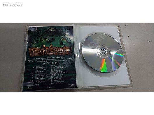 Karayip Korsanları Ölü Adamın Sandığı DVD Film on sahibinden.com