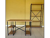 bilgisayar masası kitaplık ofis büro ev işyeri çok amaçlı