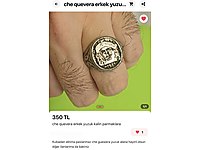 erkek gümüş yüzük